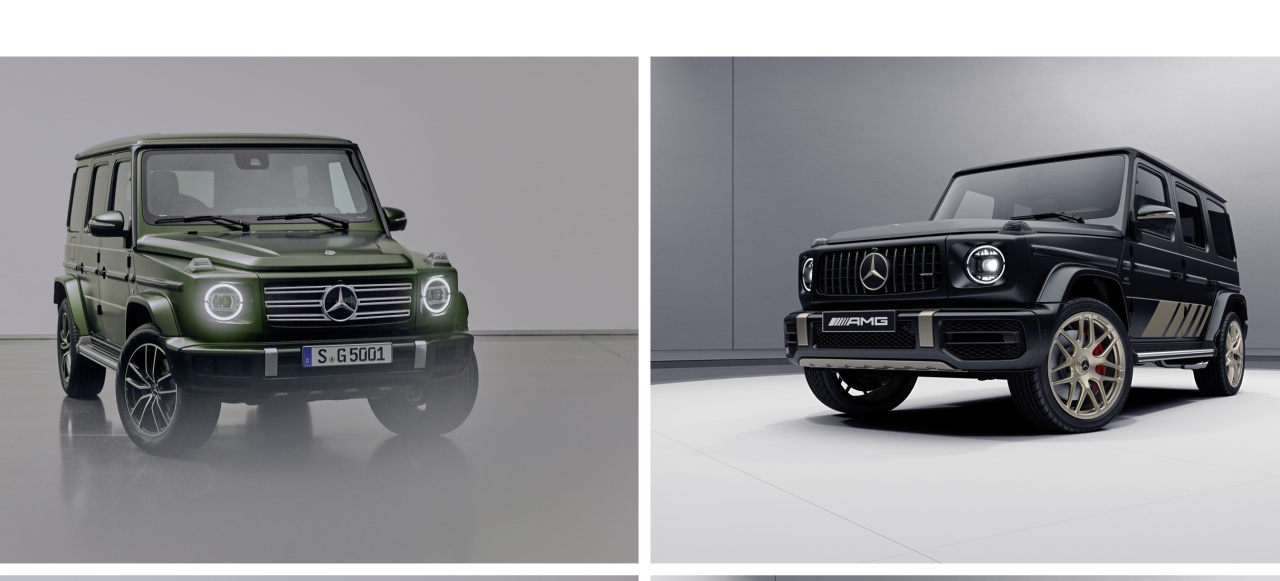 Mercedes-G-Klasse Sondermodelle im Doppelpack: G-doppeltes