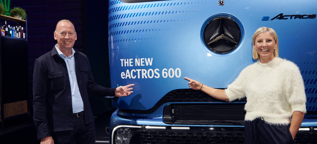 Daimler Truck macht ein gutes Geschäft: Simon Loos bestellt 75 Mercedes-Benz eActros 600