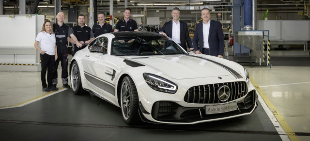 Fertigung der modellgepflegten Mercedes-AMG GT Baureihe: Produktionsstart des neuen Mercedes-AMG GT in Sindelfingen