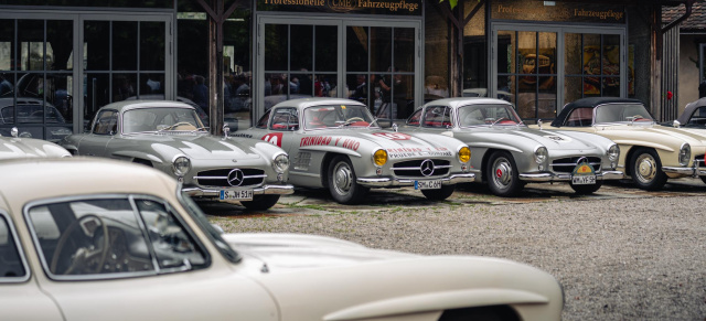 Vier Jahrzehnte Flügeltürer und Roadster: 40 Jahre HK-ENGINEERING: Der 300 SL-Restaurator feiert Geburtstag