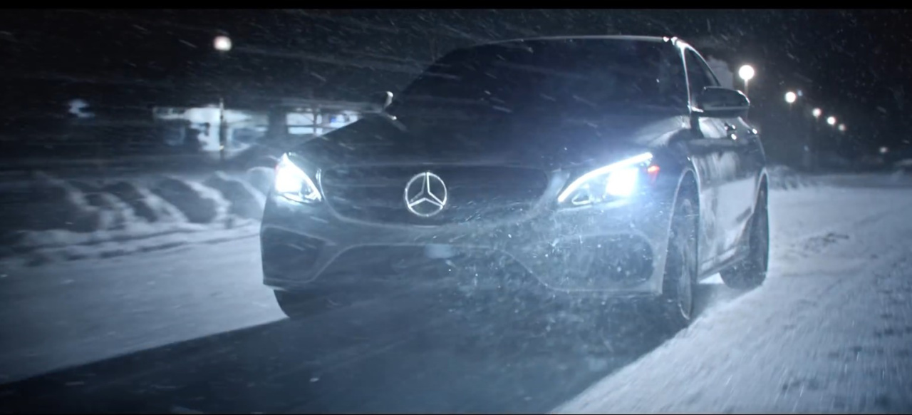 Mercedes Benz 4matic Snow