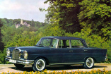 Happy Birthday Heckflosse! : Die Mercedes-Oldtimer mit dem markanten Heck feiern 50. Geburtstag 