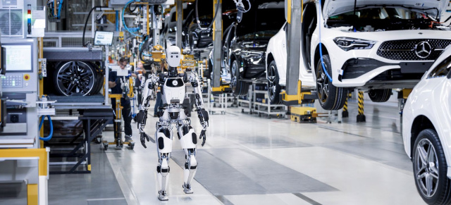 Mensch. Maschine. Mercedes.: "I Robot" in Sindelfingen? Mercedes bringt humanoide Roboter in die Produktion