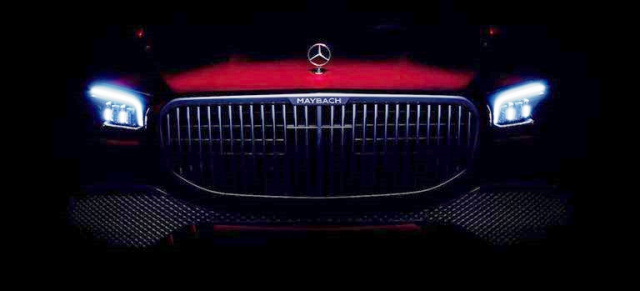Mercedes-Maybach GLS Teaser: Anfüttern: Erstes Bild vom Mercedes-Maybach GLS