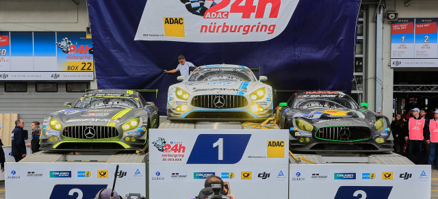 Vierfach-Triumph von Mercedes-AMG bei den 24h am Nürburgring: Drama unter einem guten Stern!