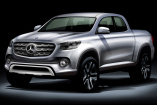 Mercedes-Benz Pickup: Debüt im Oktober 2016?: Neue Gerüchte: Feiert der Mercedes Pickup auf der Paris Motor Show seine Premiere?