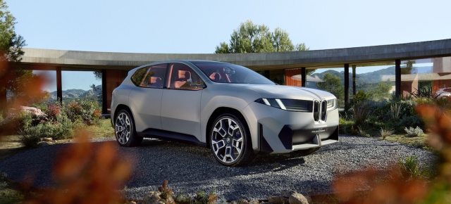 BMW vs. Mercedes-Benz: "Vision Neue Klasse X": BMW zeigt Herausforderer des Mercedes EQC SUV 2025