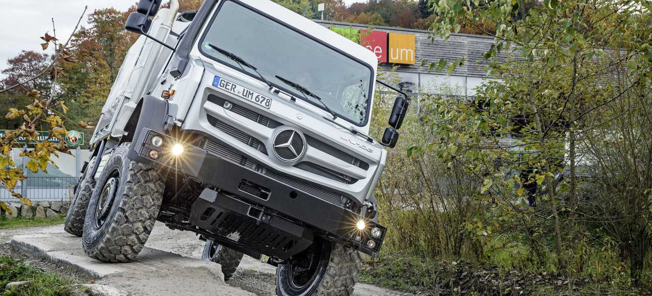 Mercedes unimog konfigurator