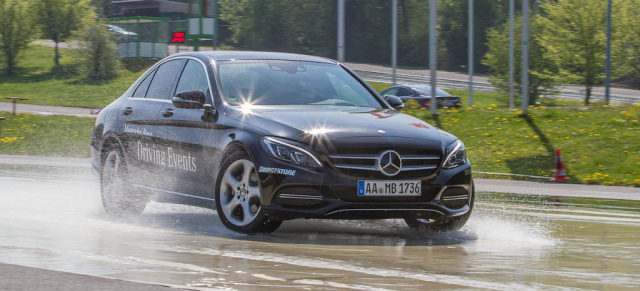 Driving Events: Schleudern und Bremsen für den Ernstfall: Mercedes-Fans.de zu Besuch bei den Mercedes-Benz Driving Events - So läuft ein Basic Training am Nürburgring 
