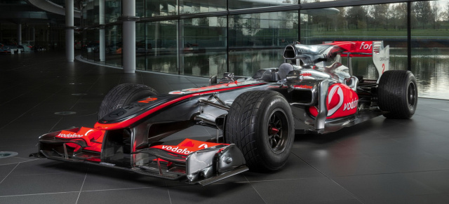 Sterne unter dem Hammer: Formel 1 für die Garage?: Sieger-Auto von Lewis Hamilton aus 2010 wird versteigert