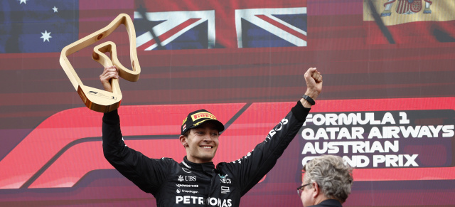 Formel 1 in Spielberg: Russell beschert Mercedes endlich wieder einen Sieg!