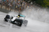 Formel 1 Grand Prix in Brasilien, Rennen: Doppelsieg im Regen-Chaos!