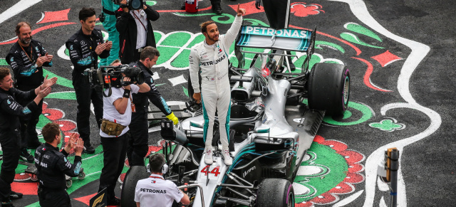 Formel 1 GP von Mexiko: Lewis Hamilton krönt sich zum fünfmaligen Champion!