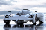Visionär: Mercedes-Designer kreiert „Pagani Zonda 2“: Markensprengende Kreativität und AMG powered Pagani Supercar von morgen