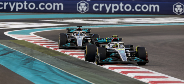 Formel 1 Finale in Abu Dhabi: Mercedes zurück auf dem Boden der Tatsachen