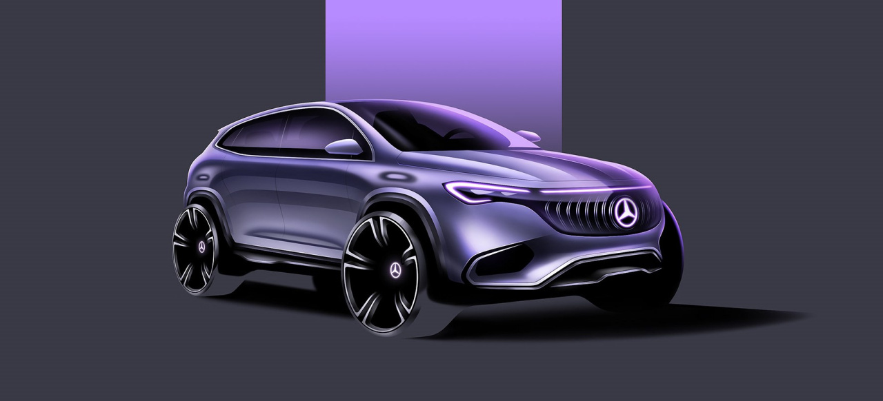 Mercedes von morgen: Sieht so der vollelektrische GLA 2025 aus?