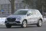 Mercedes Erlkönig erwischt: Star Spy Shot Video: Mercedes-Benz GLE mit weniger Tarnung 