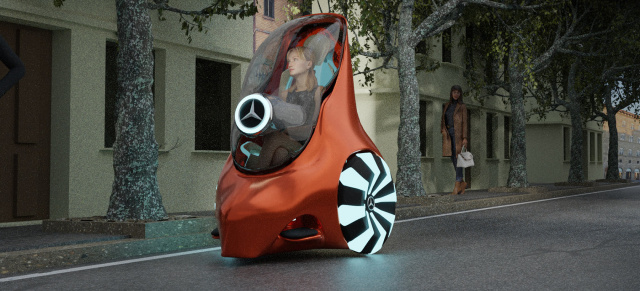 Kommt der elektrischer Micro-Einsitzer-Mercedes für die Stadt?: Mercedes 1-Sitzer in Arbeit?
