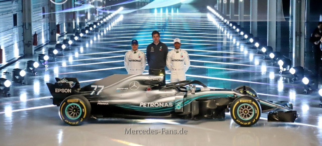 Formel 1: Der neue Silberfpeil ist da!: Mission Titelverteidigung: Bahn frei für den F1 W09 EQ Power+