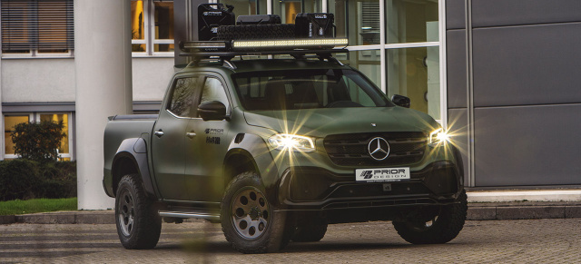 Mercedes-Benz X-Klasse: Tuning: Breit & allright: Mercedes Pickup mit Widebody-Kit und H&R-Fahrwerk