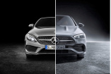 Gesichtsvergleich Mercedes C-Klasse: W205 vs W206: Kopf an Kopf: C-Klasse, wie sehr hast Du dich verändert?