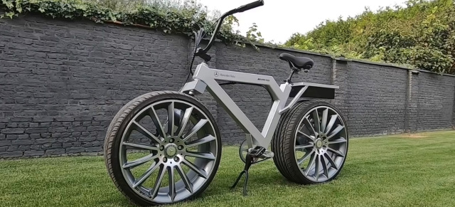Do-it-yourself-Projekt: E-Bike mit 20-Zoll-AMG-Felgen: Das etwas andere Fat-Bike