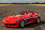 Sterne unterm Hammer: 2010 Mercedes-Benz SLR McLaren Stirling Moss: Der letzte seiner Art: Mercedes-Benz SLR McLaren Stirling Moss in Rot