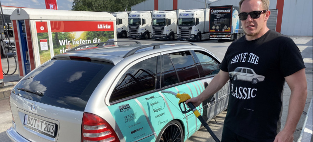 Mercedes-Diesel-Fans aufgepasst: Christian spendiert bei SCHÖNE STERNE® einen Tank voll HVO100: Klima Allianz Deutschland: "eFuels keine Alternative zum Verbrenner-Aus!" Ist das so?