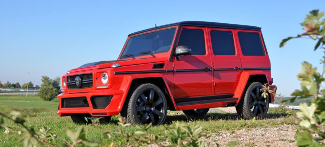 Extrabreit: Mercedes G63 AMG Tuning  : Performance-Paket für die AMG gepowerte G-Klasse von GSC 