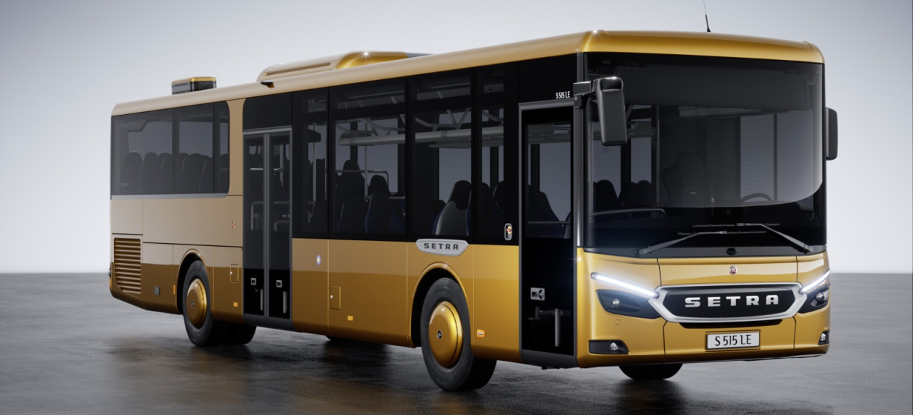 Neuer Überlandbus von Daimler Buses: Vorhang auf den neuen Setra MultiClass 500 LE