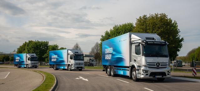 Daimler Truck: Elektromobilität: Startschuss für die eActros-Roadshow