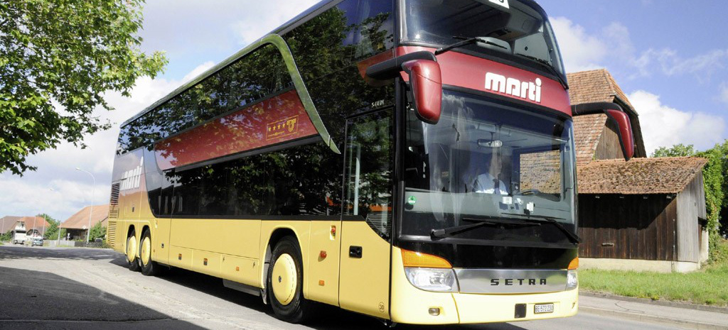 Jubiläum Für Setra Omnibusse In Der Schweiz : 2000ste Setra In Das Land ...