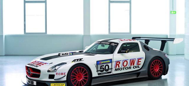 Rowe Racing startet mit zwei Mercedes-Benz SLS AMG GT3: VLN-Langreckenmeisterschaft: ROWE Oil setzt auf eigenes SLS AMG GT3-Team