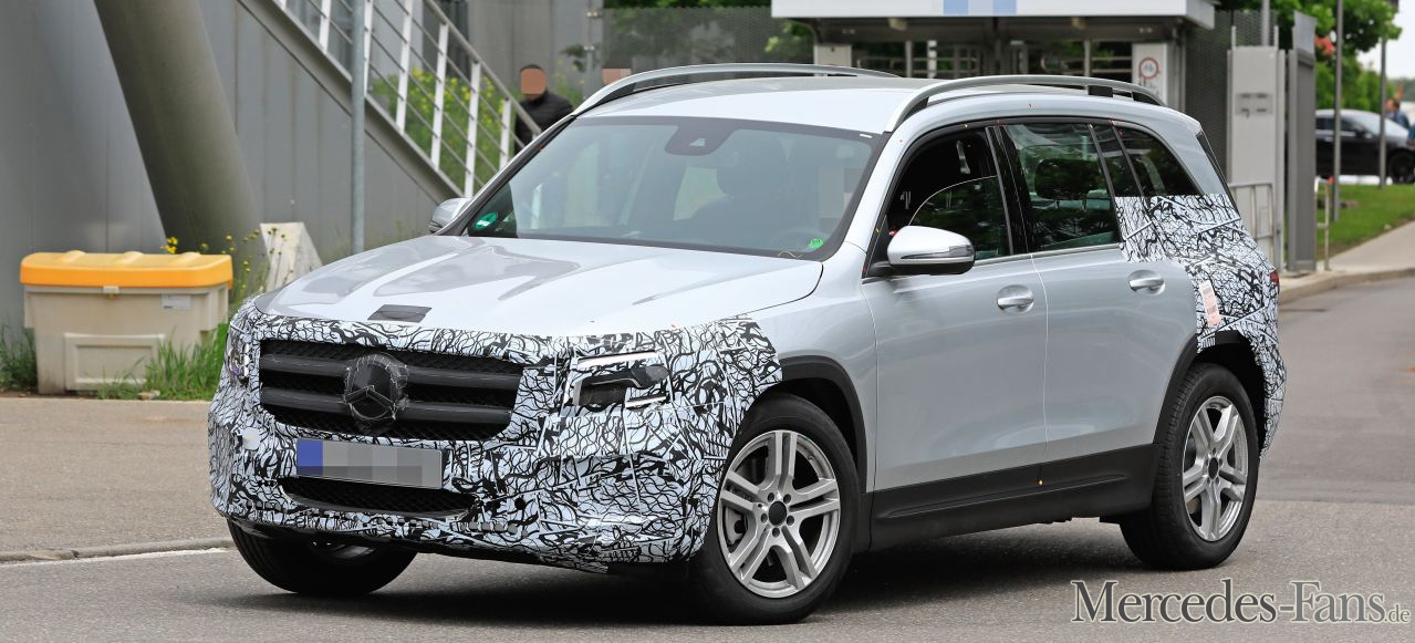 Mercedes-Benz Erlkönig Erwischt: Star Spy Shot: Aktuelle Bilder Vom GLB ...