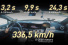 Need for Speed: 0-300 km/h in 24,3 Sek.: BRABUS 800 Beschleunigung im Video