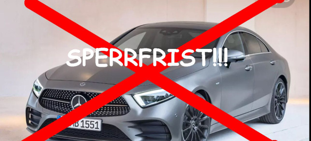 Die verpatzte Premiere des neuen Mercedes CLS: Der neue Mercedes CLS debütiert unauthorisiert im Netz
