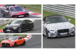„Fanta 5" im Speedtest: Fünf AMG-Prototypen auf dem Nürburgring: Fünf AMG-Erlkönige/Testwagen fetzen durch die Grüne Hölle (Video)