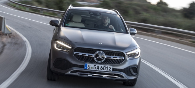Schon gefahren:‭ ‬Mercedes-Benz GLA‭ ‬220d‭ ‬4MATIC: Bruderzwist‭ ‬zwischen SUV mit Stern: Der neue Mercedes GLA im Fahrbericht!