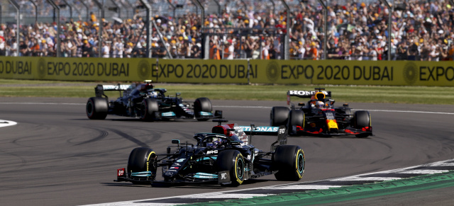 Großer Preis von Großbritannien: Hamilton siegt, Verstappen fliegt!: Nur noch 8 Punkte: Heimsieg beim Heimspiel für Lewis Hamilton