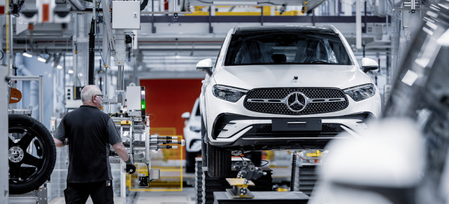 Mercedes-Benz GLC: Produktionsstart für den Mercedes-Benz GLC X254