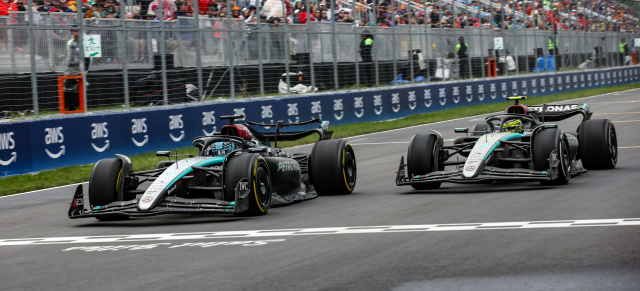 Formel 1 in Kanada: Endlich erstes Podest der Saison für Mercedes nach Pole Position