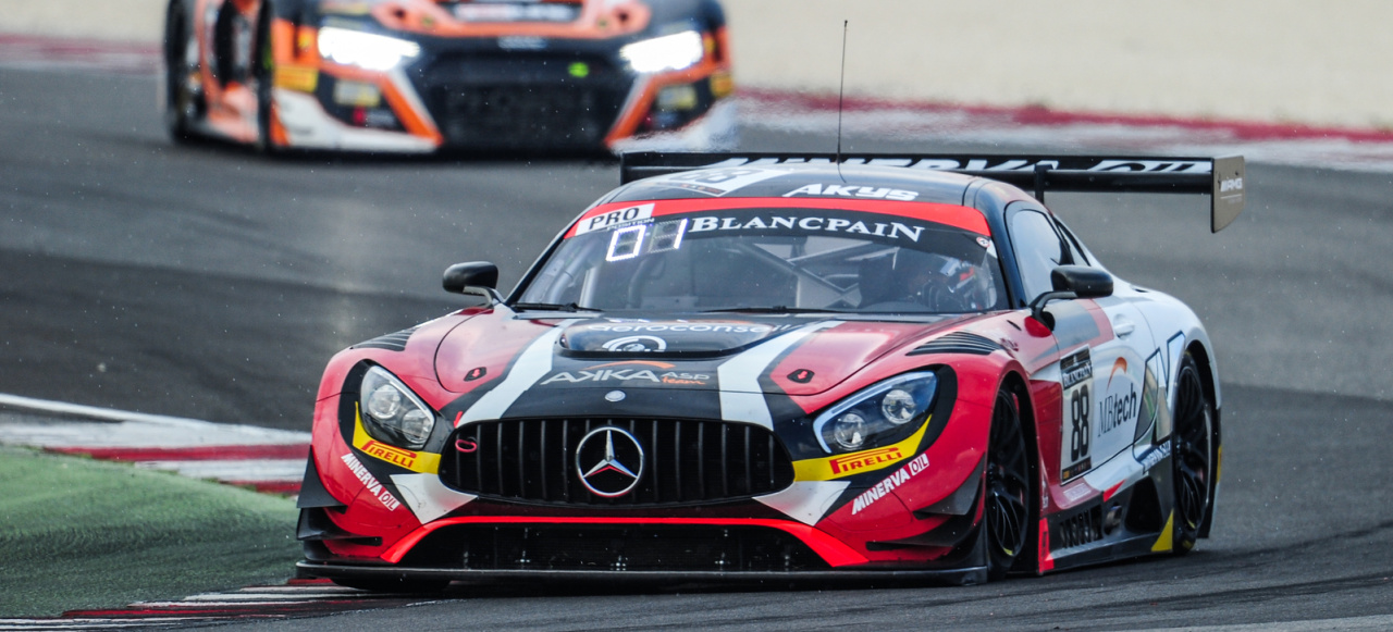 Blancpain GT Series Sprint Cup in Misano Knapp am Sieg vorbei f r