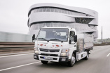 Daimler-Trucks: Fuso schwimmt mit dem Strom: Erster deutscher Lkw-Flottentest mit null Emissionen