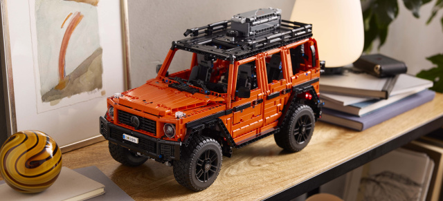 Zum 45. Geburtstag der Mercedes-Benz G-Klasse: Mercedes-Benz G 500 Professional von LEGO Technic