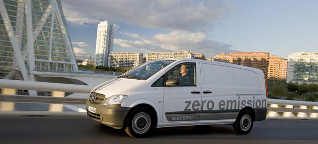 Lückenloses Stromer-Service-Netz für Mercedes  Vito-E-Cell: Das Vertriebs- und Servicenetz für den Mercedes-Benz Vito E-CELL: 30 Servicebetriebe kümmern sich um den Vito E-CELL