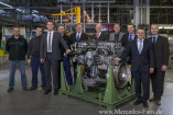 Neue Motorengeneration von Mercedes-Benz: Serienstart für das neue Kraftpaket aus Mannheim: 15,6 Liter-Motor vervollständigt Motorenprogramm in Euro VI