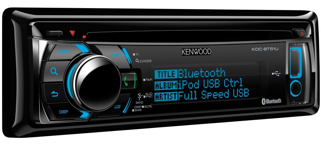 Kenwood BT51U - CD Autoradio mit Bluetooth Freisprecheinrichtung : CD und  Radio sowie Schnittstellen für Bluetooth, iPod und USB – Kenwoods neuer  CD-Receiver KDC-BT51U ist ein Highlight für Auto fahrende Mobiltelefonierer  und