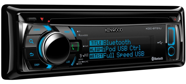 Kenwood BT51U - CD Autoradio mit Bluetooth Freisprecheinrichtung : CD und  Radio sowie Schnittstellen für Bluetooth, iPod und