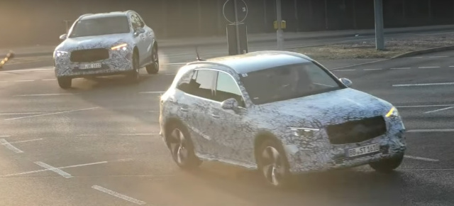 Mercedes-Benz Erlkönig: Erwischt: Mercedes GLC X254 in der finalen Testphase