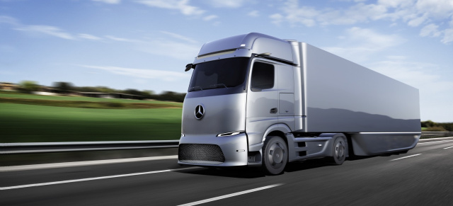 Daimler Truck: Weltpremiere voraus: Mercedes-Benz eActros LongHaul debütiert als eActros 600 im Oktober